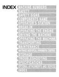 Hitachi EX120-5 Excavator operator’s manual Serial No. 054557 and up