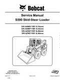 BOBCAT S590 SKID STEER LOADER Service Repair Manual SN：AZND11001 and Above