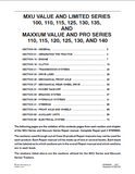 CASE IH MAXXUM Value Series 140 Tractor Service Repair Manual