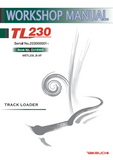 Takeuchi TL230 Track Loader Service Repair Workshop Manual (Serial No. 22300000 and up)