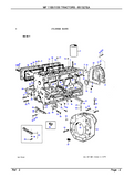 Massey Ferguson MF 1135 Tractor Service Parts Catalogue Manual