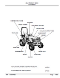 Kubota B7510HSD Tractor Parts Catalogue Manual