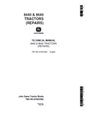 John Deere 8440 Tractor Service Repair Manual (tm1199)