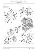 Massey Ferguson 7465 TRACTOR Service Parts Catalogue Manual (Part Number : 1637443)