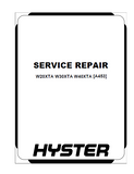 Hyster A453 (W20XTA) Forklift Service Repair Manual