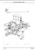 Massey Ferguson MF 550 TRACTOR (GB) Service Parts Catalogue Manual (Part Number : 819650)