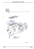 Massey Ferguson MF 590 TRACTOR (FR) Service Parts Catalogue Manual (Part Number : 1637065)
