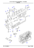 Massey Ferguson MF 475 TRACTOR 4WD (0000000001 - 475-238868) Parts Catalogue Manual