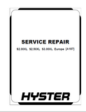Hyster A187 (S2.50XL Europe) Forklift Service Repair Manual