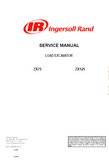 Ingersoll Rand ZX125 Load Excavator Service Repair Manual