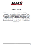 CASE IH 3162 Flex draper header (25 ft) Service Repair Manual [YHH051300 - ]
