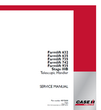 CASE IH Farmlift 735 Stage IIIB Telescopic Handler Service Repair Manual