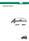 Deutz Fahr AGROTRON 215 Tractor Service Repair Manual
