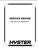 Hyster E114 (E25Z) Forklift Service Repair Manual