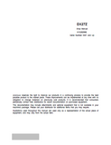 Daewoo Doosan DX27Z Mini Crawler Excavator Service Repair Manual (Serial Number 5001 and Up)