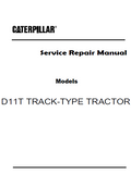 Caterpillar Cat D11T TRACK-TYPE TRACTOR (Prefix GEB) Service Repair Manual (GEB00001 and up)