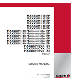 CASE IH MAXXUM 110 Multicontroller EP Europe F4DFE413C*A Service Repair Manual