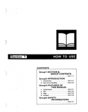 Hitachi UH123 Hydraulic Excavator Service Repair Manual