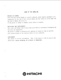 Hitachi UH261 Hydraulic Excavator Service Repair Manual