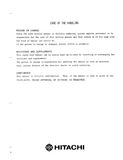 Hitachi UH801 Hydraulic Excavator Service Repair Manual