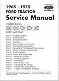 1968 Ford 5550 Tractor Service Repair Manual