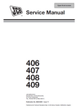 JCB 408 Wheel Loading Shovel Service Repair Manual SN:630000 Onwards