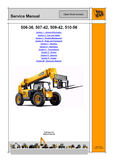 JCB 509-42 Telescopic Handler Service Repair Manual SN:1402000-1404999