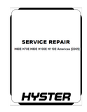 Hyster D005 (H70E Americas) Forklift Service Repair Manual