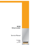 CASE 821E Tier3 Z-bar Wheel Loader Service Repair Manual [N7AE13000 - ]