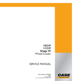 CASE 1121F Stage IV Wheel Loader Service Repair Manual