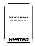 Hyster C187 (S50XL) Forklift Service Repair Manual