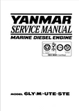 Yanmar 6LY(M)-UTE Marine Diesel Engine Service Repair Manual