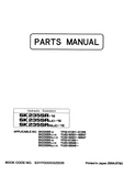 Kobelco SK235SRNLC-1E Hydraulic Excavator Parts Catalogue Manual SN: YU02-00501 to 00647