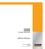 CASE CX490C Crawler excavators LC version (TIER 3) - Turkish market Service Repair Manual