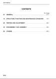Komatsu WA250-5H Wheel Loader Service Repair Manual SN：WA250H50051 and up