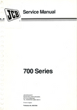 JCB (700 Series) 712 Articulated Dump Truck Service Repair Manual SN: 612001