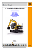 JCB JS200 Series Tracked Excavator Service Repair Manual From: 2413001 To: 2413400