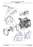 Massey Ferguson 6470 TRACTOR (TIER 3) Service Parts Catalogue Manual (Part Number : 3906157)
