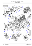 Massey Ferguson 4345 TRACTOR Service Parts Catalogue Manual (Part Number : 819930)