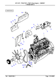 Massey Ferguson 5475 TRACTOR (TIER 3 Sisu Engine) Service Parts Catalogue Manual (Part Number : 3906307)