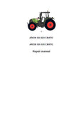 CLAAS ARION 650-620 CMATIC (Type A37) Tractor Service Repair Manual Serial No: A3700050 and up