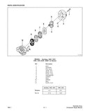 Bobcat T116 Hydraulic Pump Component Service Repair Manual SN: All