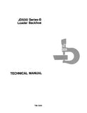 JOHN DEERE JD500B LOADER BACKHOE Service Repair Manual
