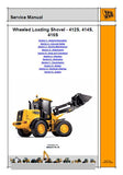 JCB 412S Wheeled Loading Shovel Service Repair Manual SN: 1421800 to 1421999
