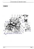 Massey Ferguson MF 133/135 MKIII/135 V TRACTORS Parts Catalogue Manual