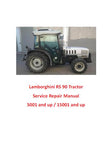 Lamborghini RS 90 Tractor Service Repair Manual (Serial No: 15001 and up)