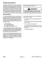Toro Workman 3000 Series Service Repair Manual SN: 240000001 and Above