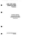 John Deere 2650N Tractor Service Repair Manual