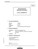 LIEBHERR LH50 MT-1474 (Tier4f) Hydraulic Excavator Service Repair Manual