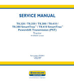 New Holland T8.320 PST TIER 2 Tractor Service Repair Manual [ZFRE05001 - ]